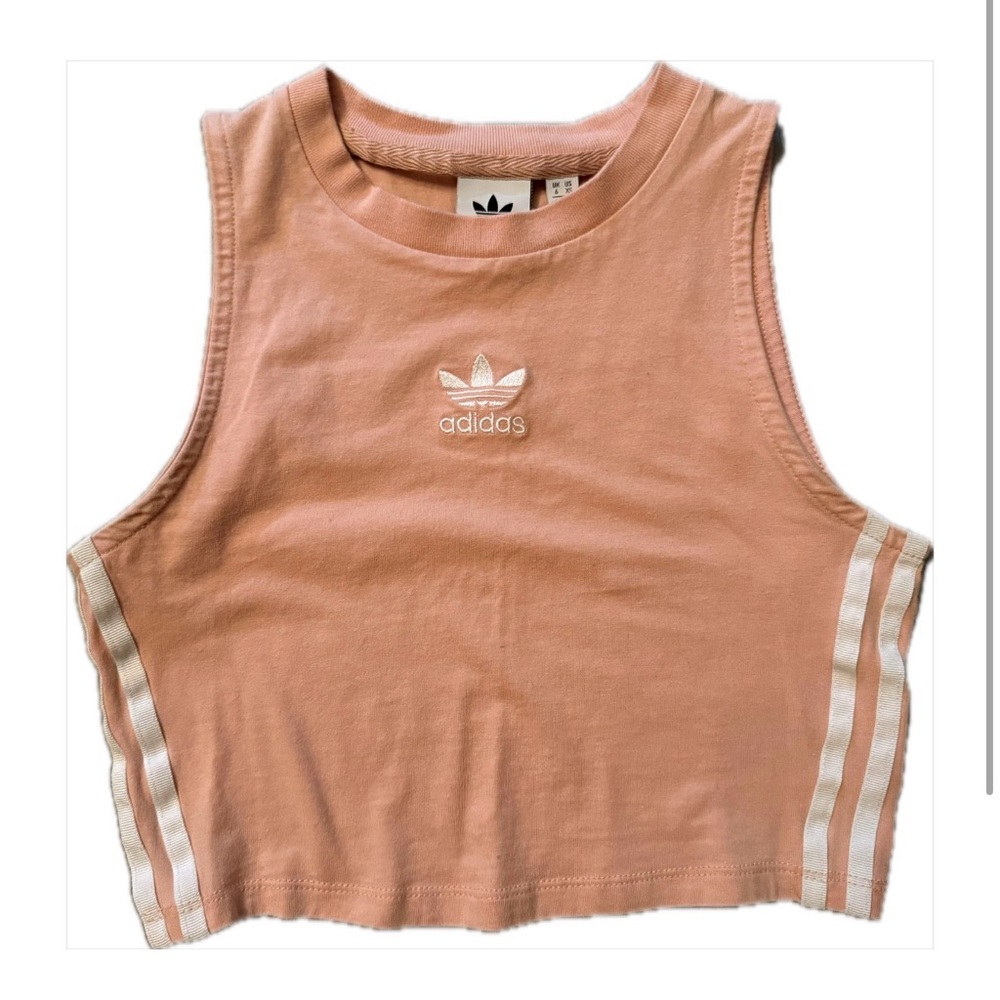 adidas Originals Pink Trefoil Tank Top